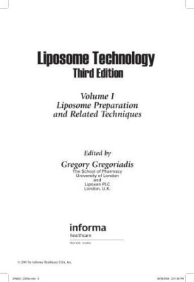  Liposome Tỷ Lệ Khối Lượng/Thể Tích Cao: Liệu Nó Có Thật Sự Hữu Dụng Trong Y Học?